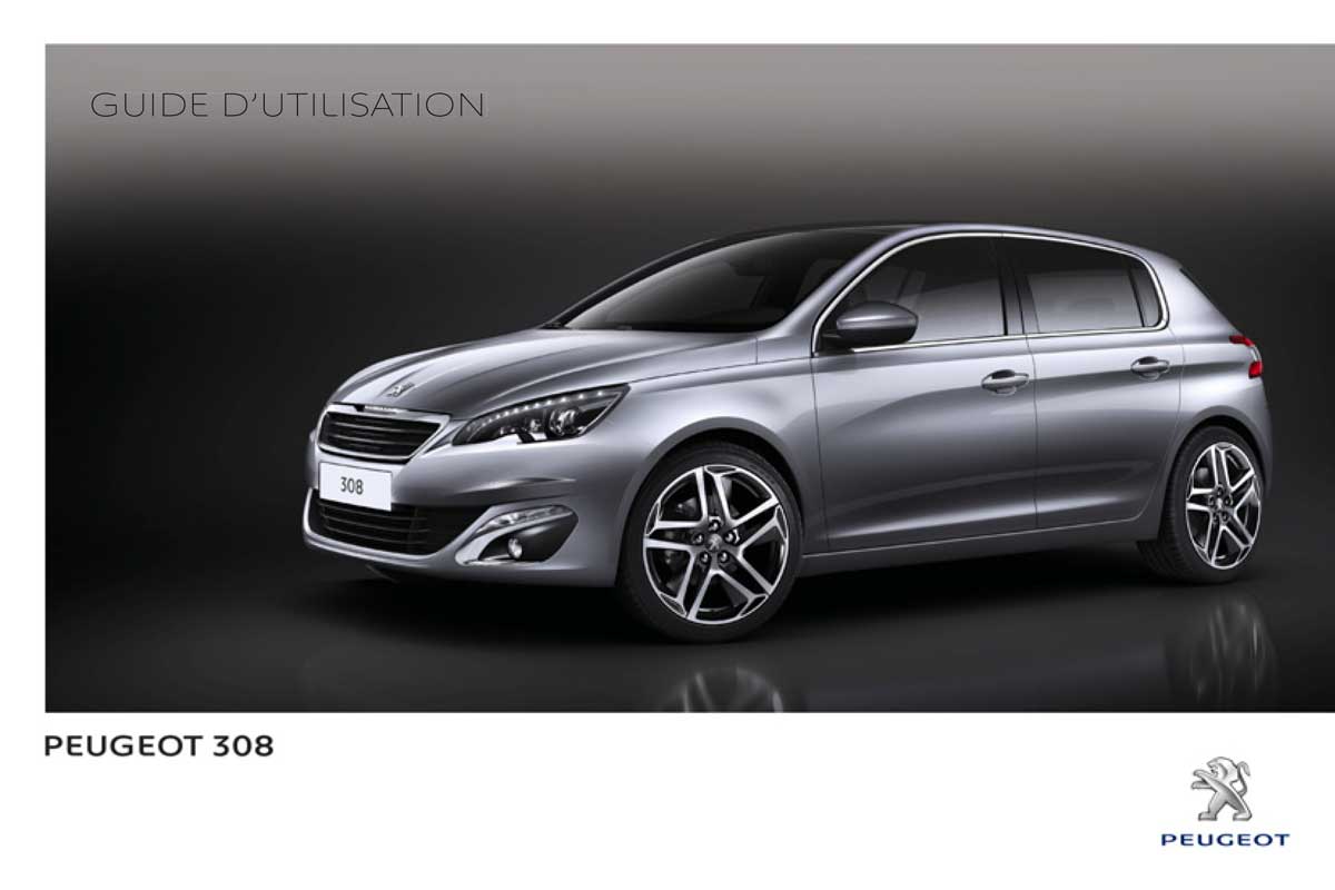 Notice d'utilisation de la Peugeot 308 II, phase 1