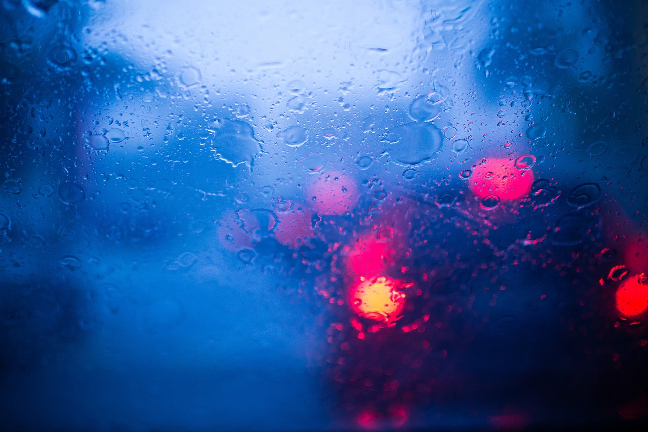 Condensation sur les vitres de la voiture