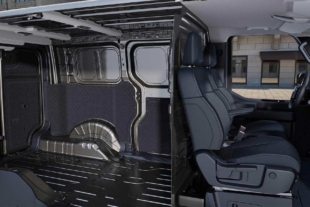 intérieur fourgon électrique kia PV5