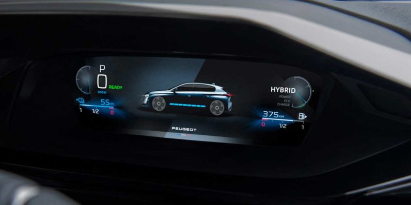 Est-ce que la 308 hybride se recharge en roulant ?