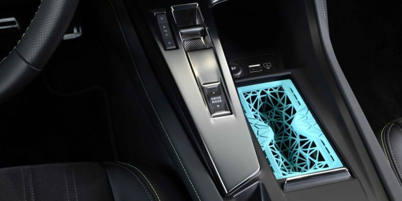 Des accessoires imprimés en 3D pour la 308