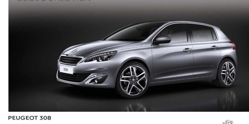Guide d’utilisation de la Peugeot 308 II, phase 1 (Notice)